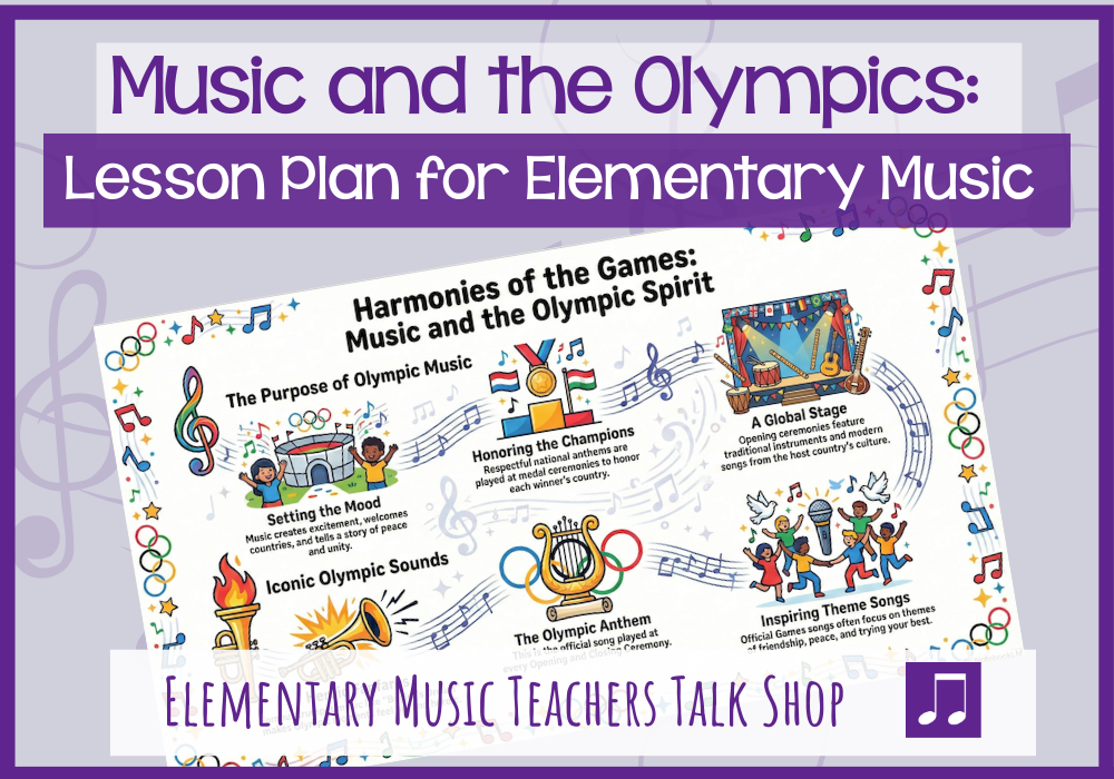 Music and the Olympics: Lesson Plan for Elementary Music