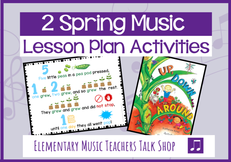 2 Spring Music Lesson Plan Activities
