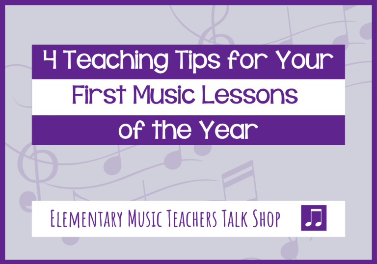 4 Teaching Tips for Your First Music Lessons of the Year